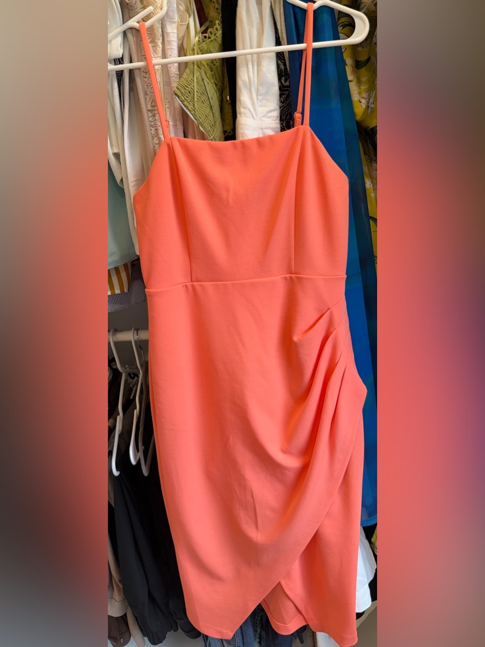 Laundry by Shelli Segal Coral Pink Dress